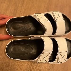 Hannah Milk Capretto 5cm Sandals Tony Bianco